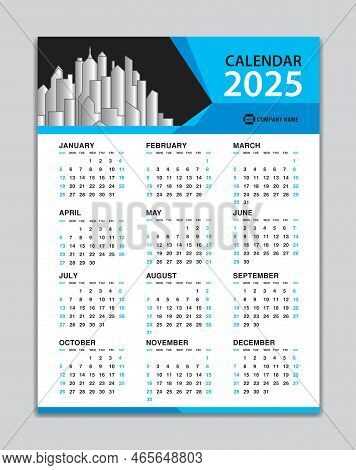 calendar 2025 template