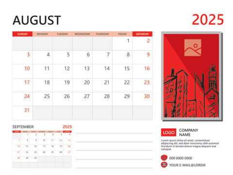 calendar cover page template