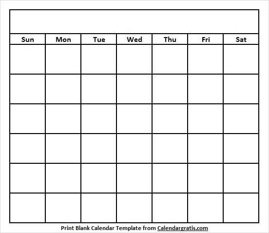 calendar editable template