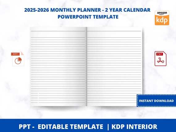 calendar ppt template 2025