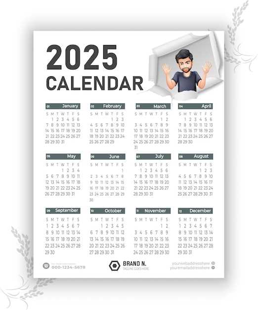 calendar schedule template 2025