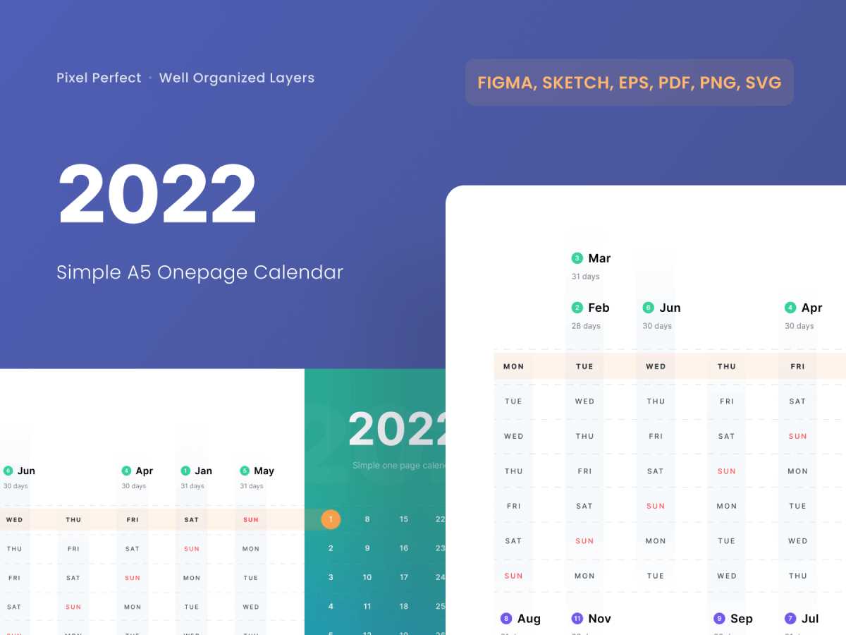 calendar sketch template