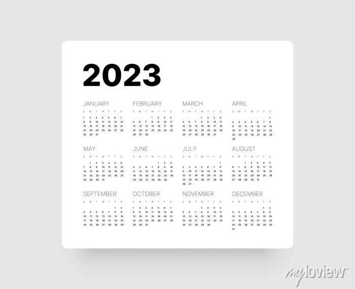 calendar sticker template