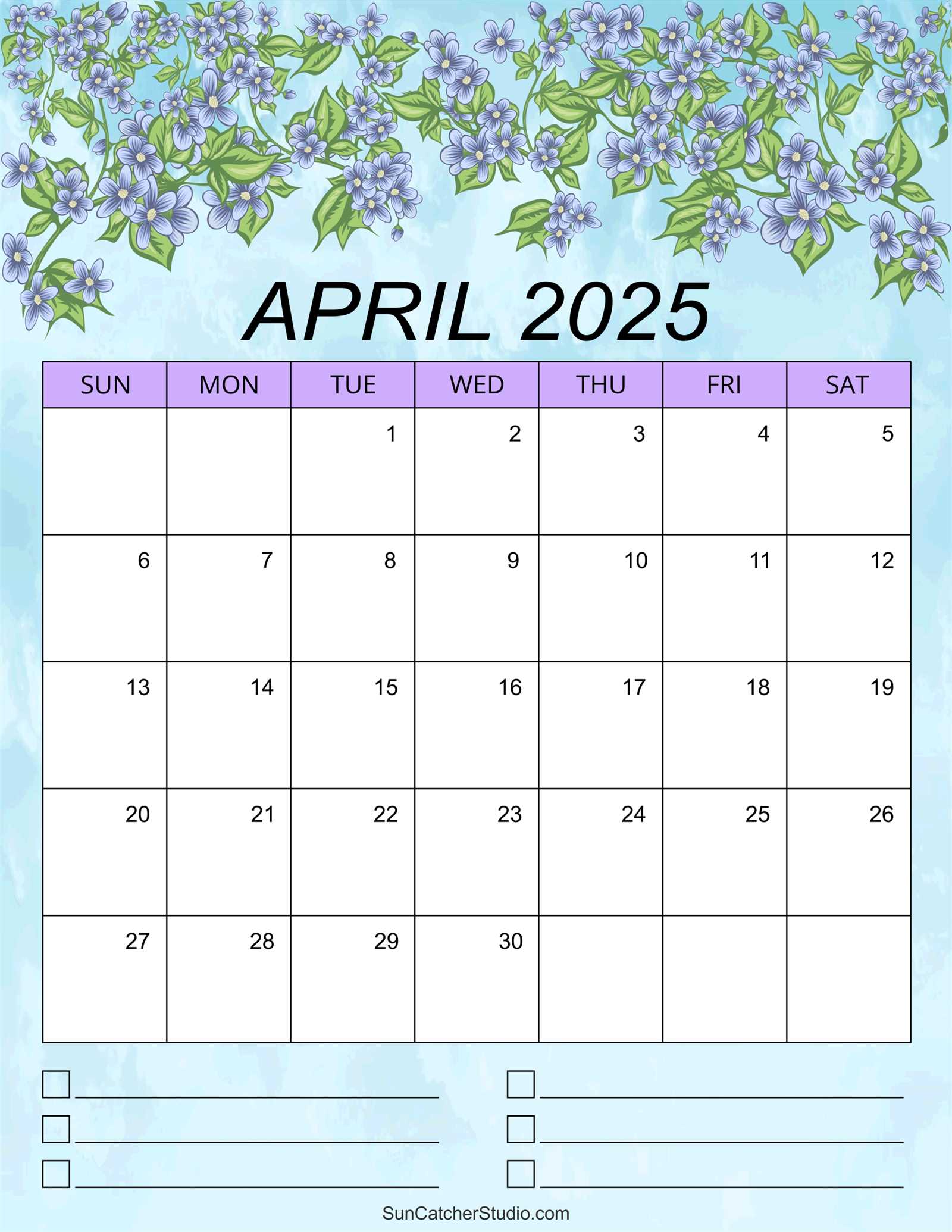 calendar template 2026 april