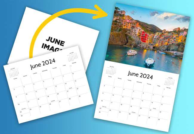 calendar template indesign 2025