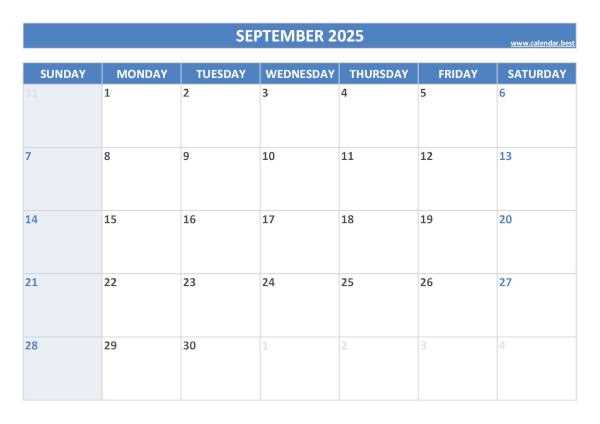 calendar template october 2026 editable