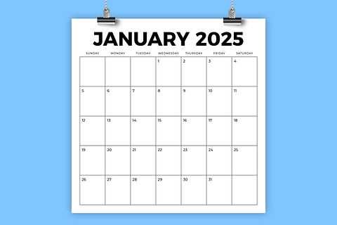 calendar template printable 2026