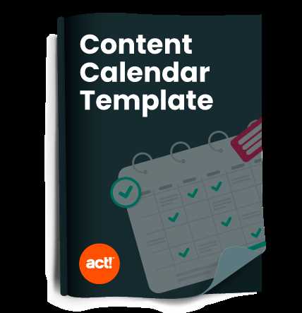 calendar template to fill in