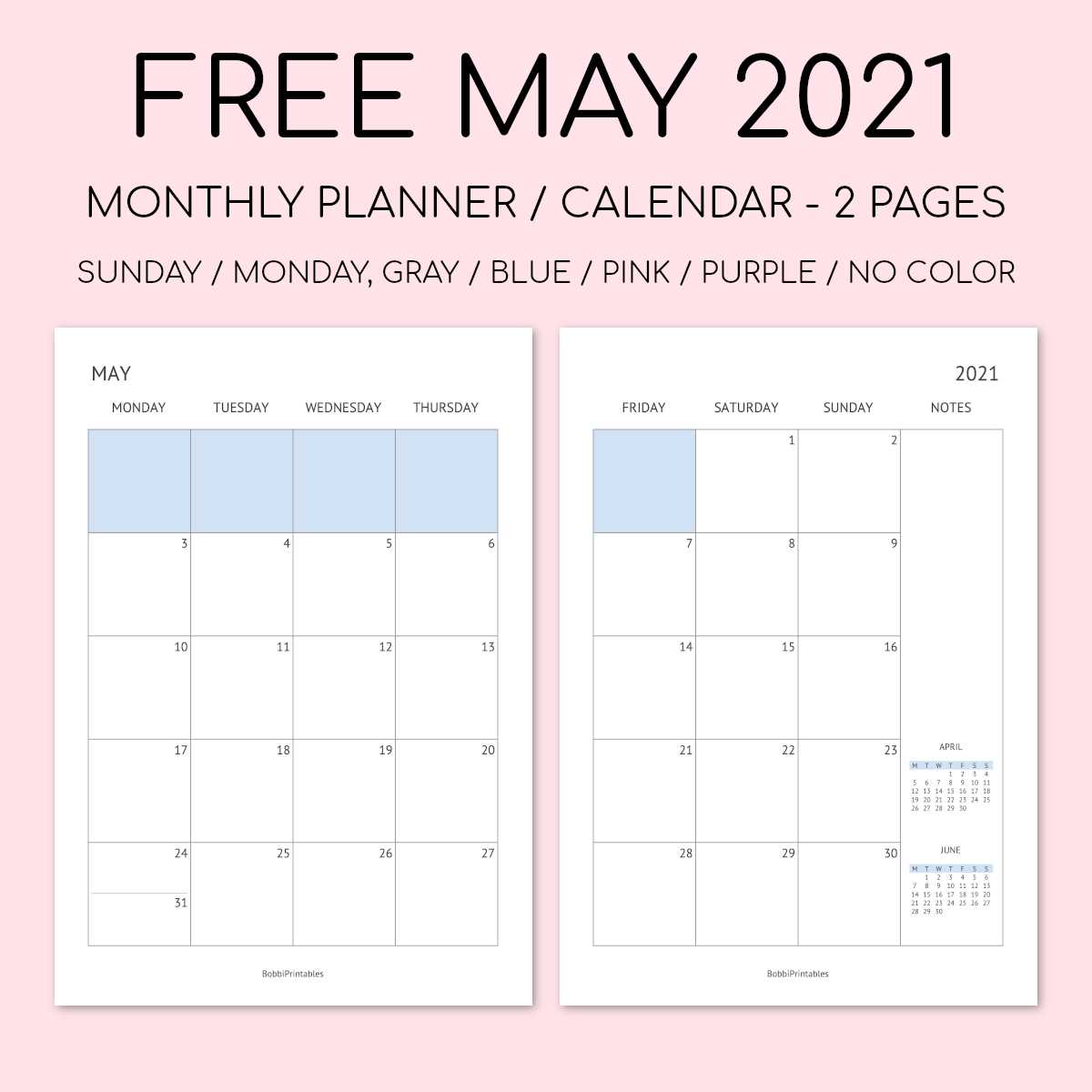 calendar template tumblr