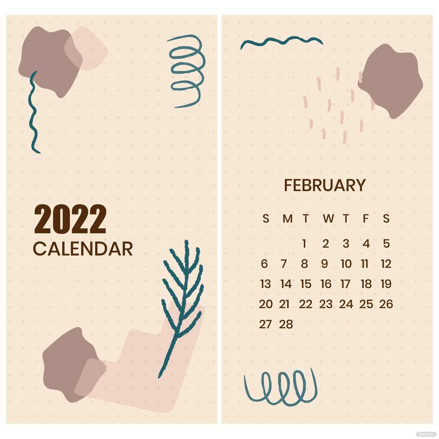 calendar vector template