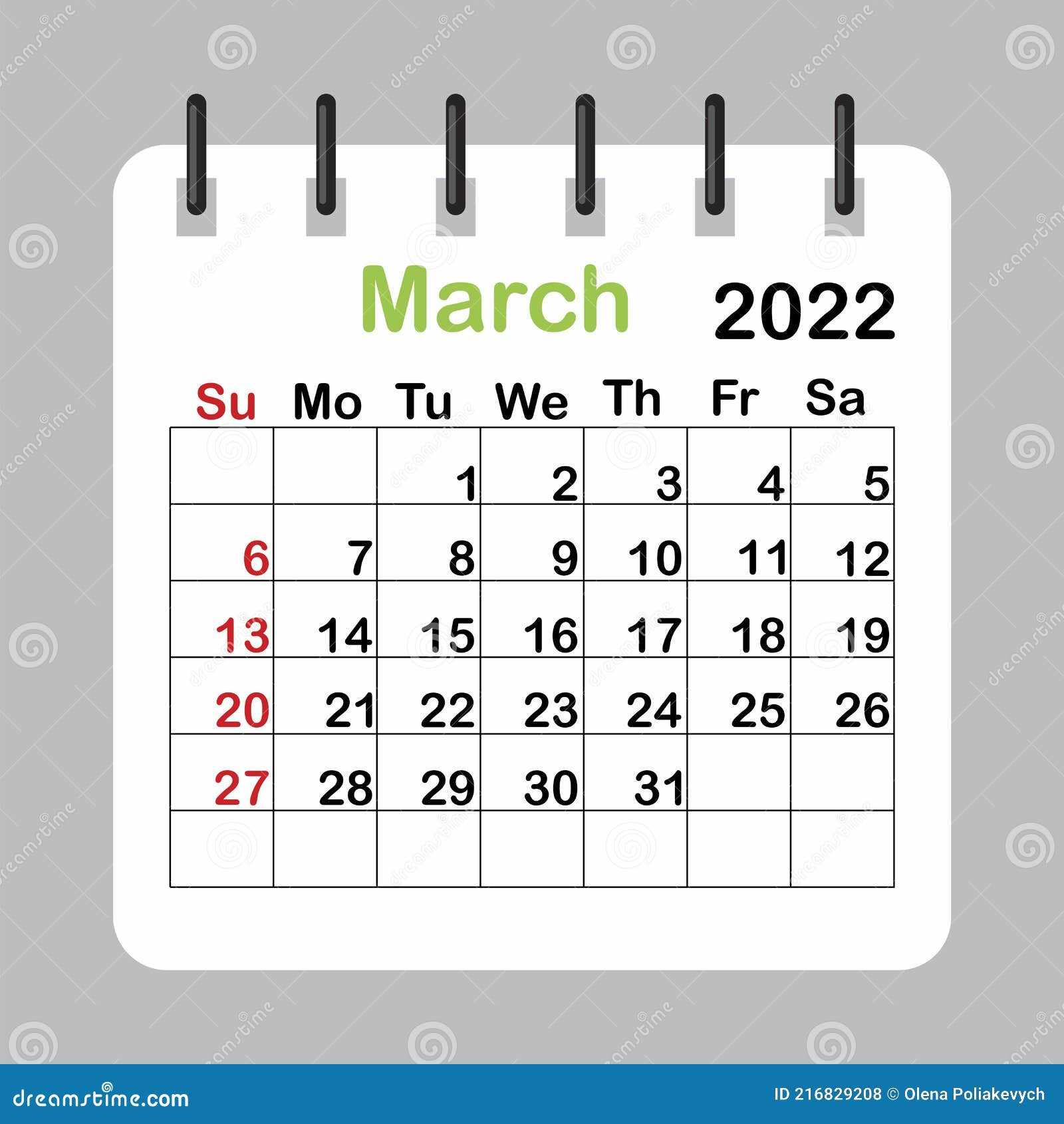 calendar vector template