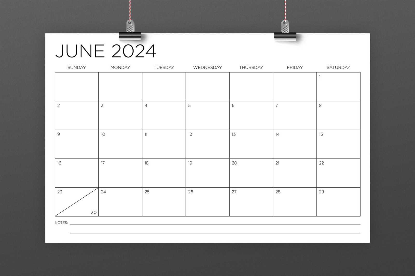 11 by 17 calendar template