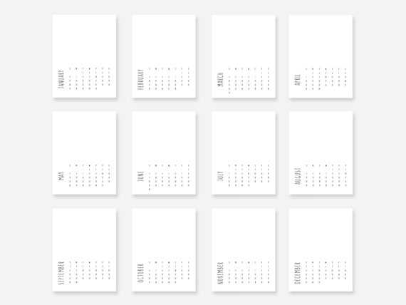 commercial calendar 2025 template