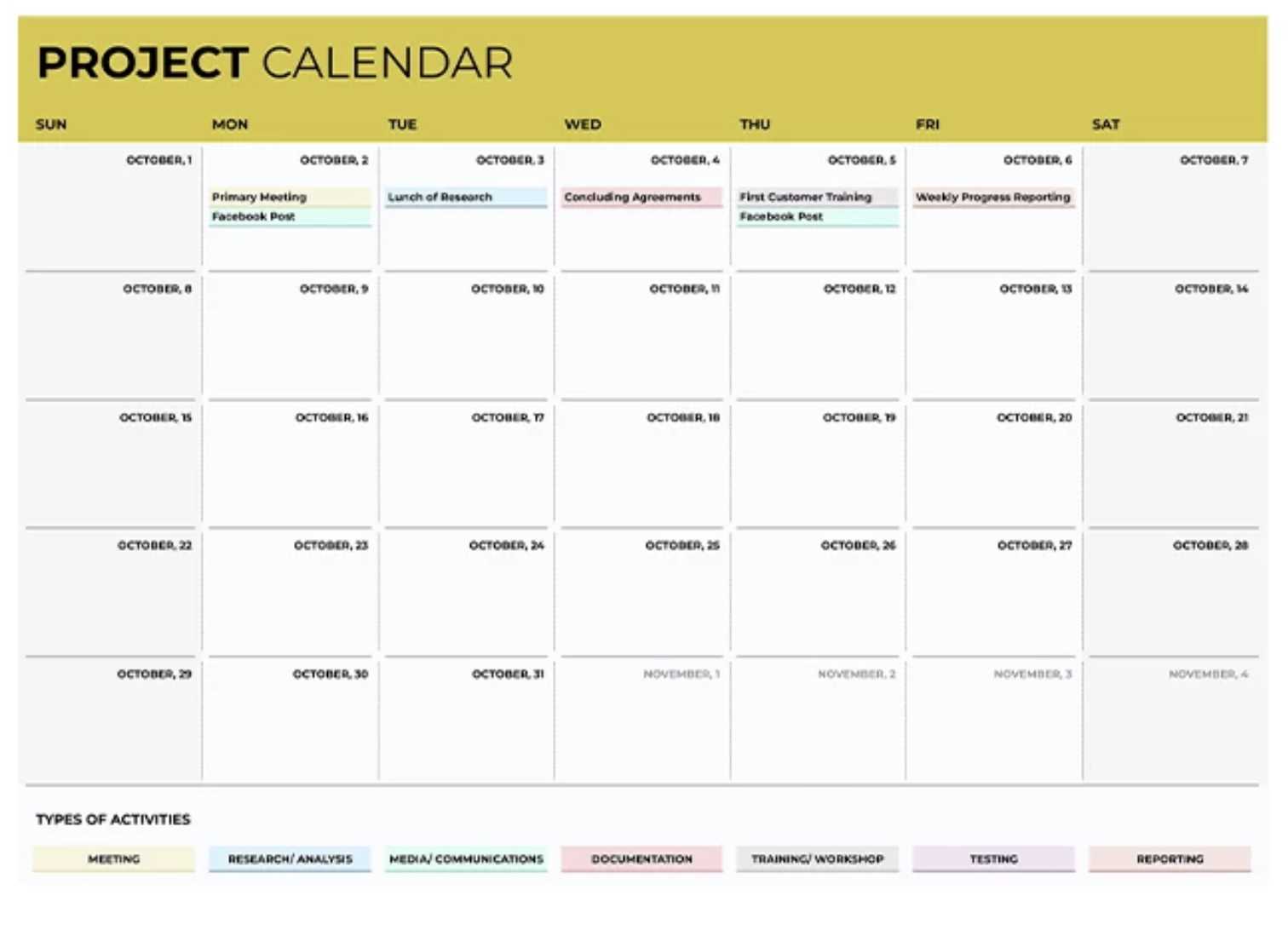 client calendar template