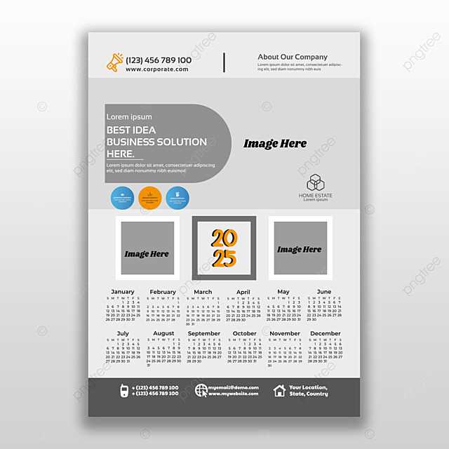 corporate calendar design templates