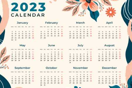 create own calendar template