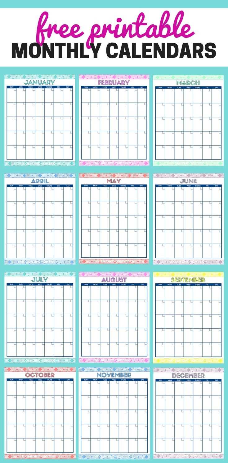 cute editable calendar template