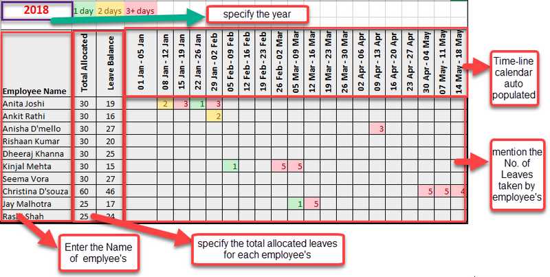 employee holiday calendar template