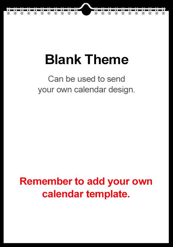 how to make your own calendar template