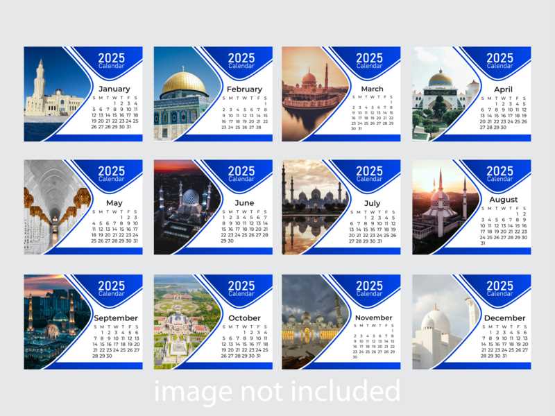 desk calendar 2025 template