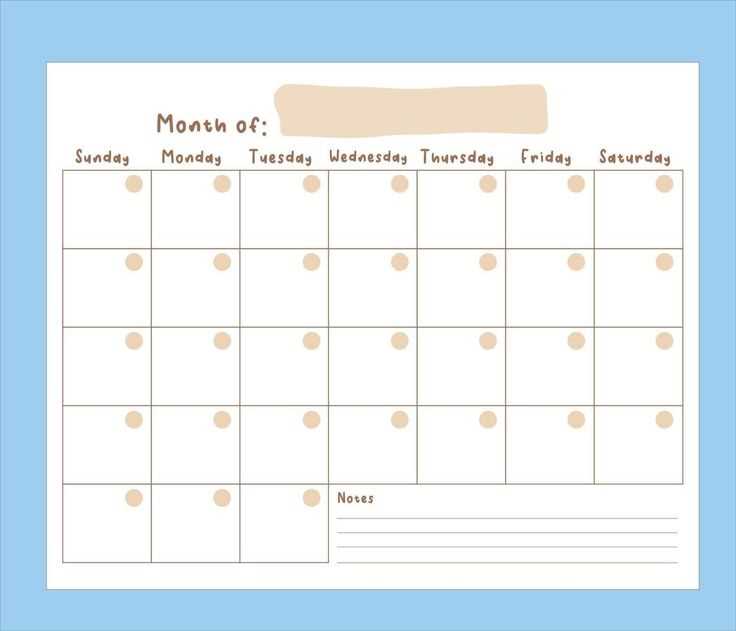 desktop calendar template