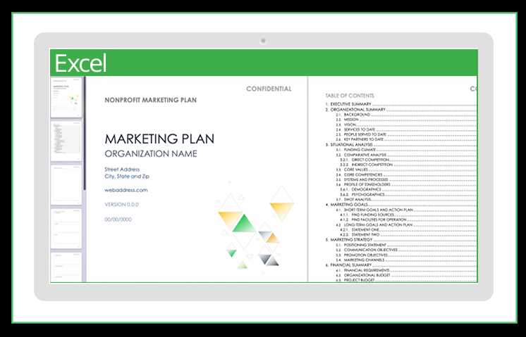 nonprofit marketing calendar template