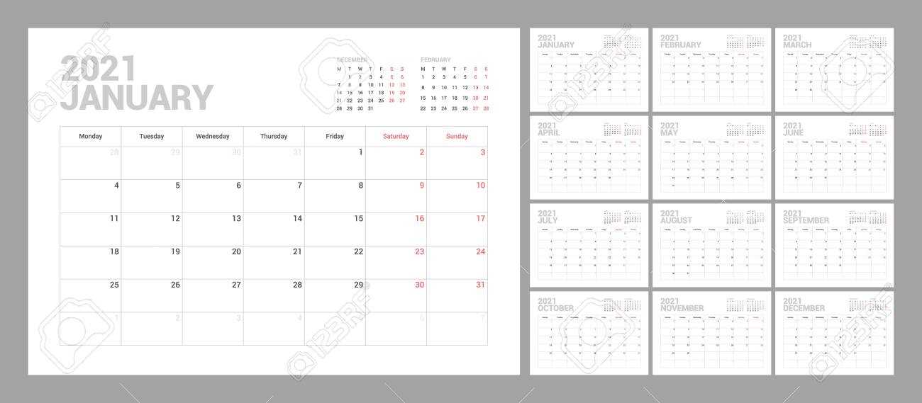 diary calendar template