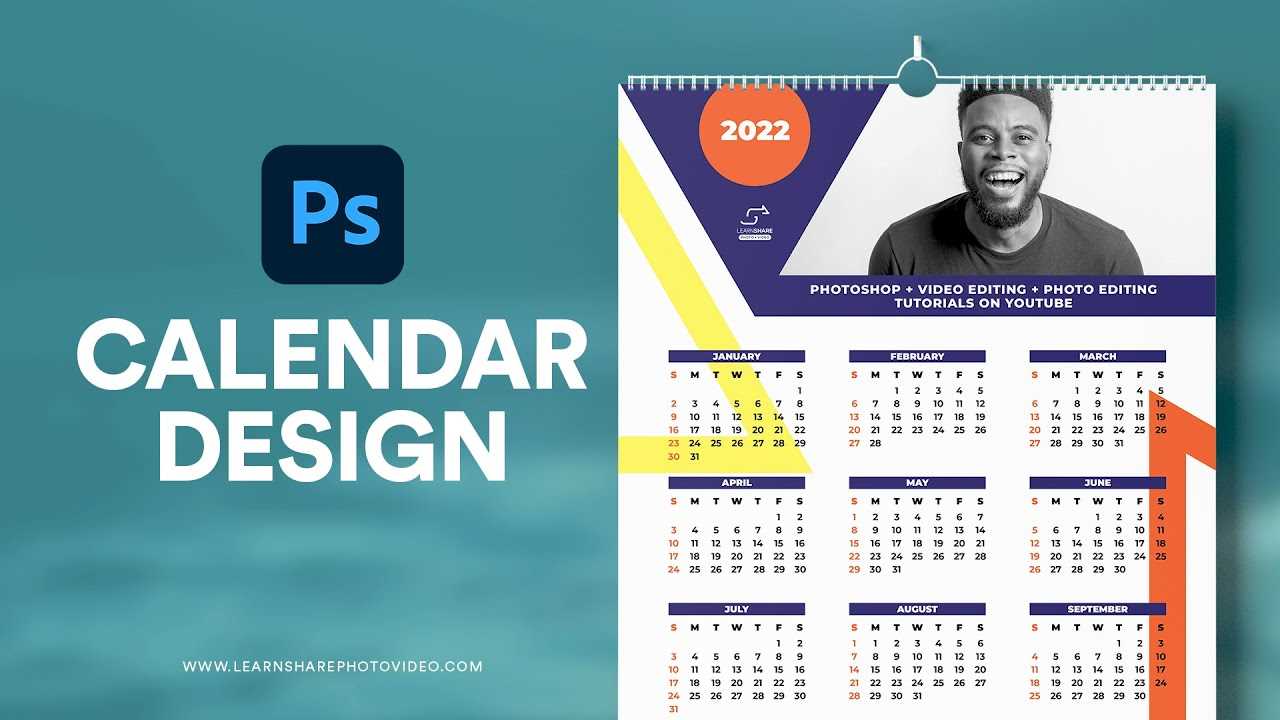 calendar template photoshop