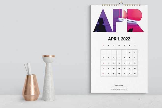 photoshop monthly calendar template