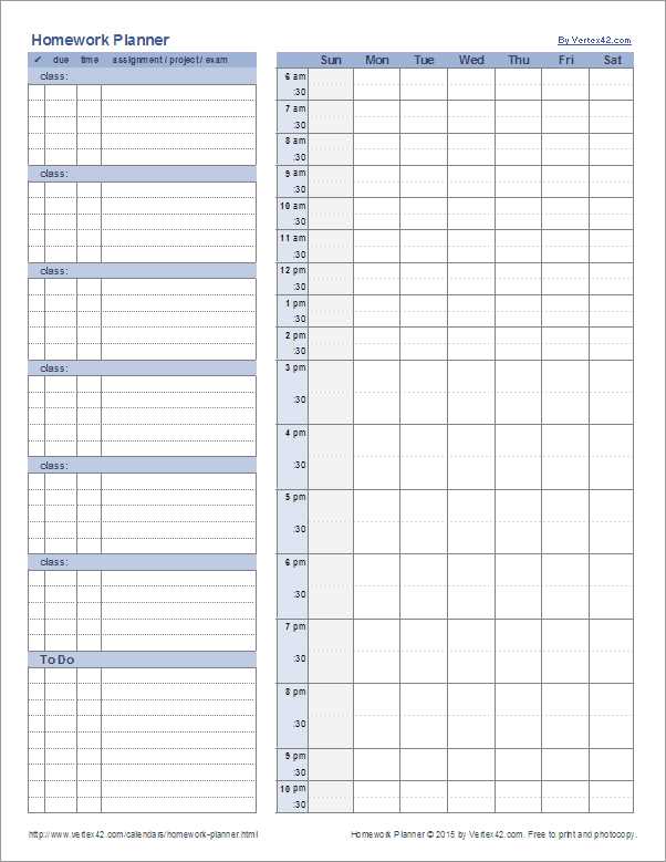 work from home calendar template