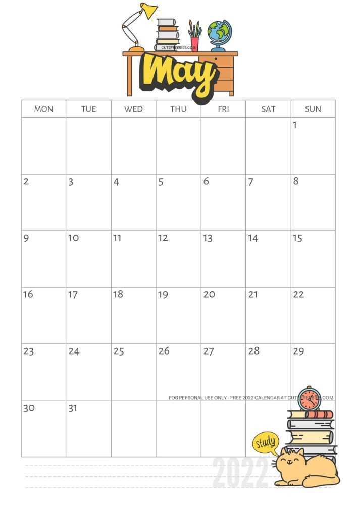 2026 academic calendar template