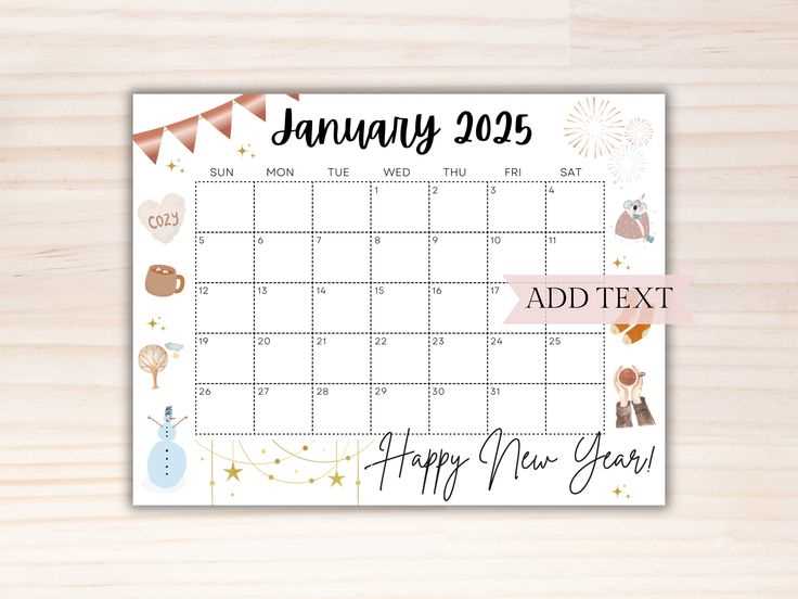 editable calendar template 2025