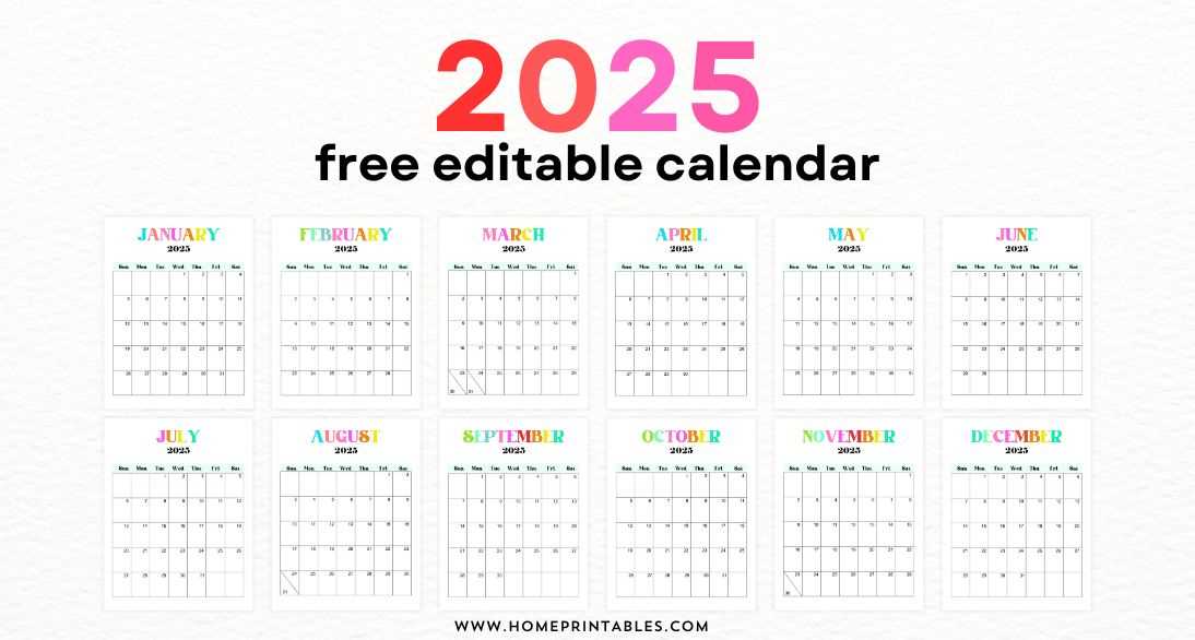 editable calendar template july 2025