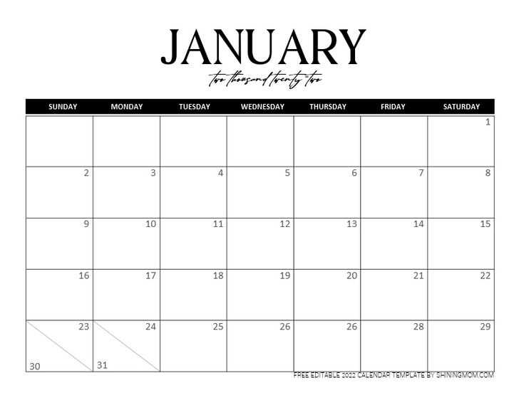 editable photo calendar templates