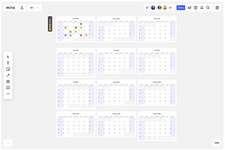 social media calendar template hootsuite