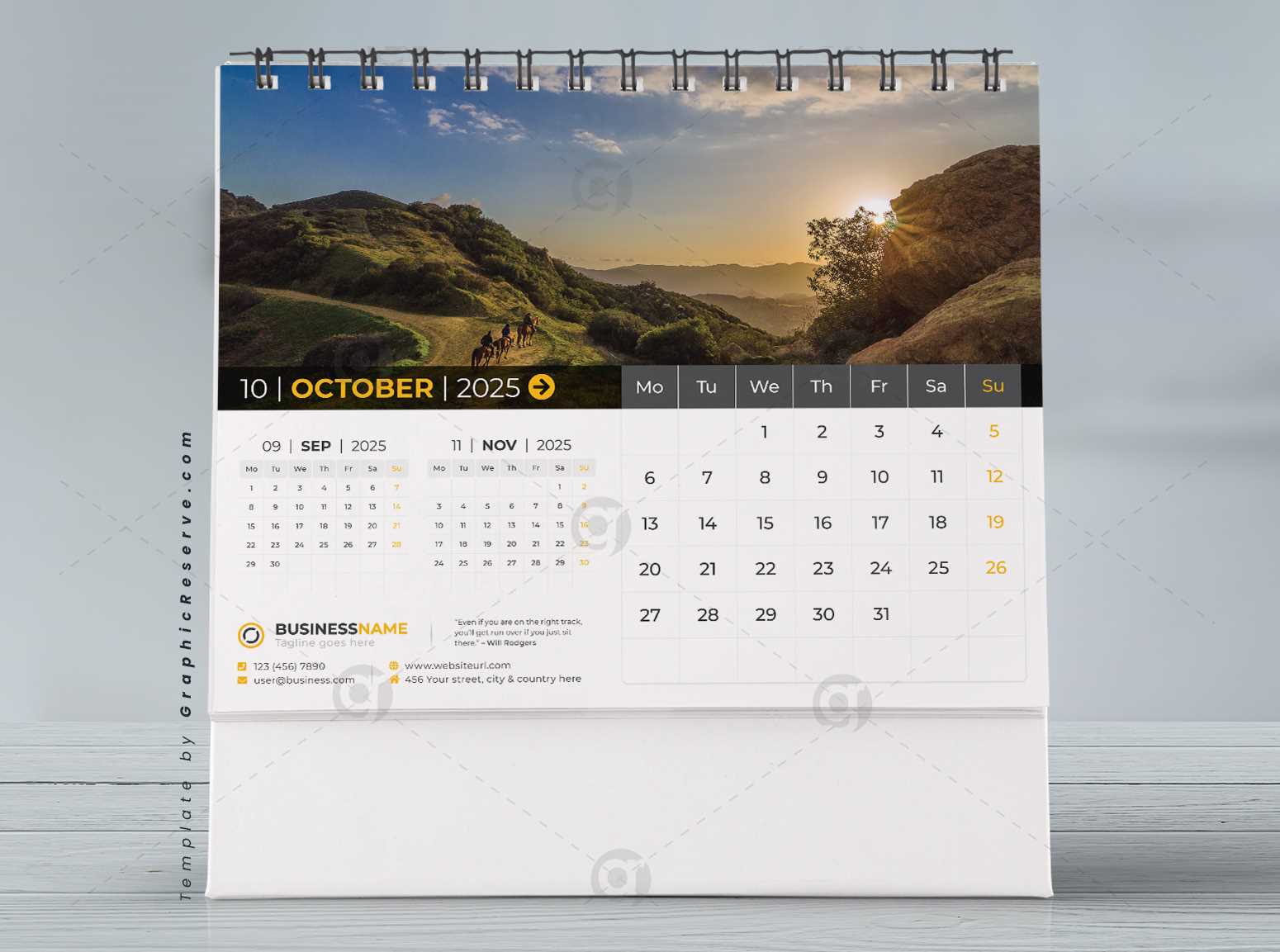 2026 editorial calendar template