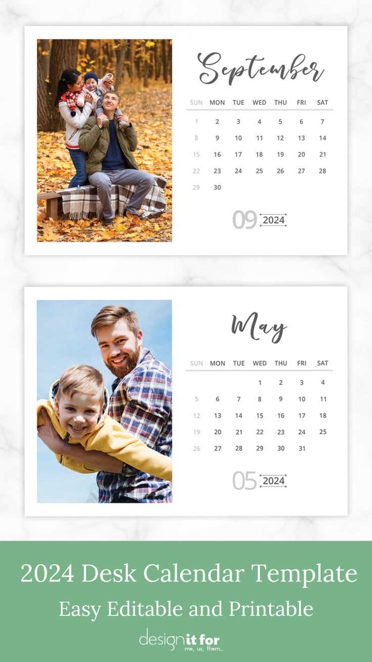 photoshop monthly calendar template