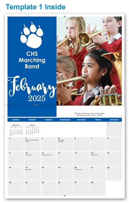 online calendar template 2026