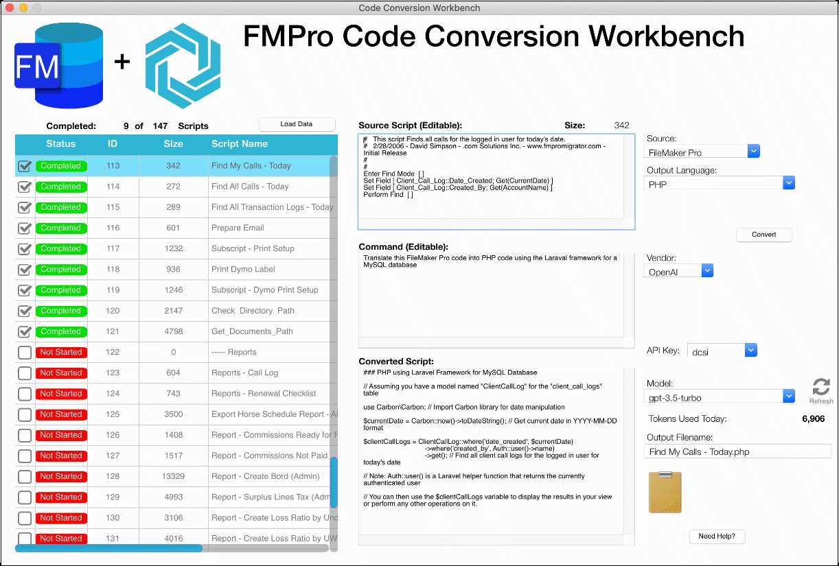 filemaker pro calendar template