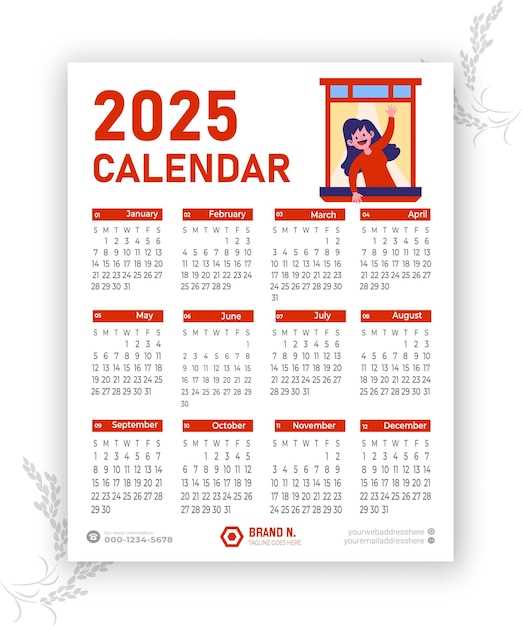 free 2025 calendar templates