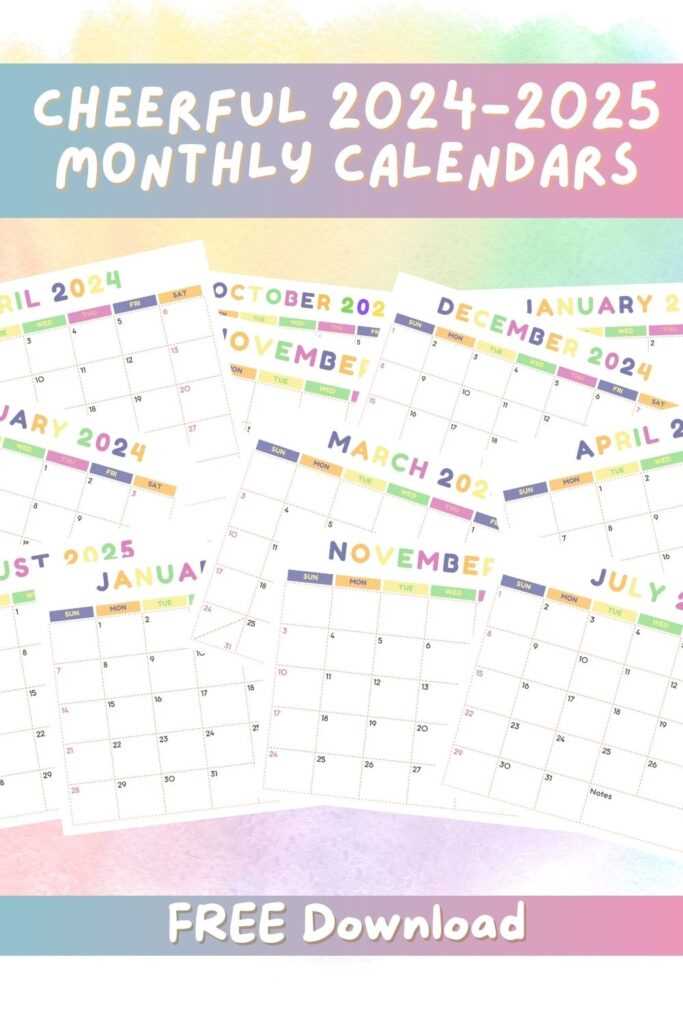 free 2026 monthly calendar templates