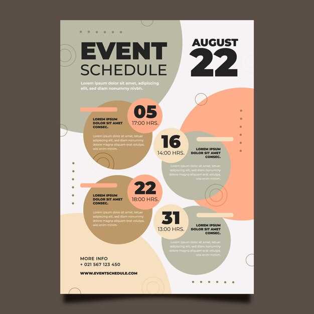 weekly event calendar template