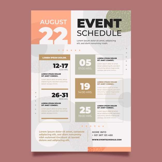 free calendar of events template