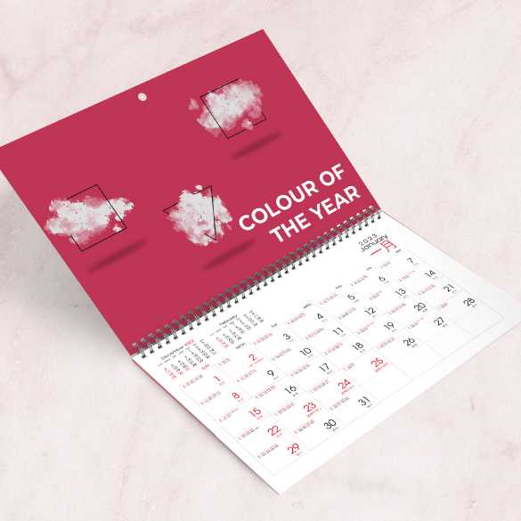 free decorative calendar templates