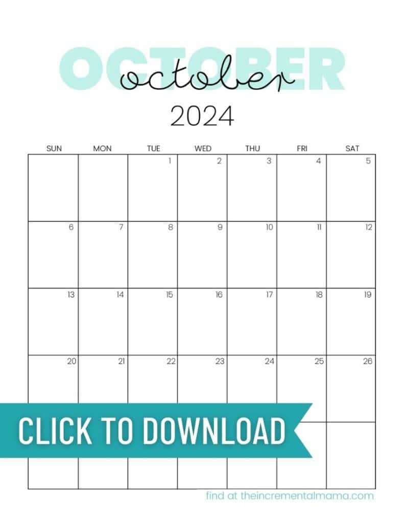 free download calendar template