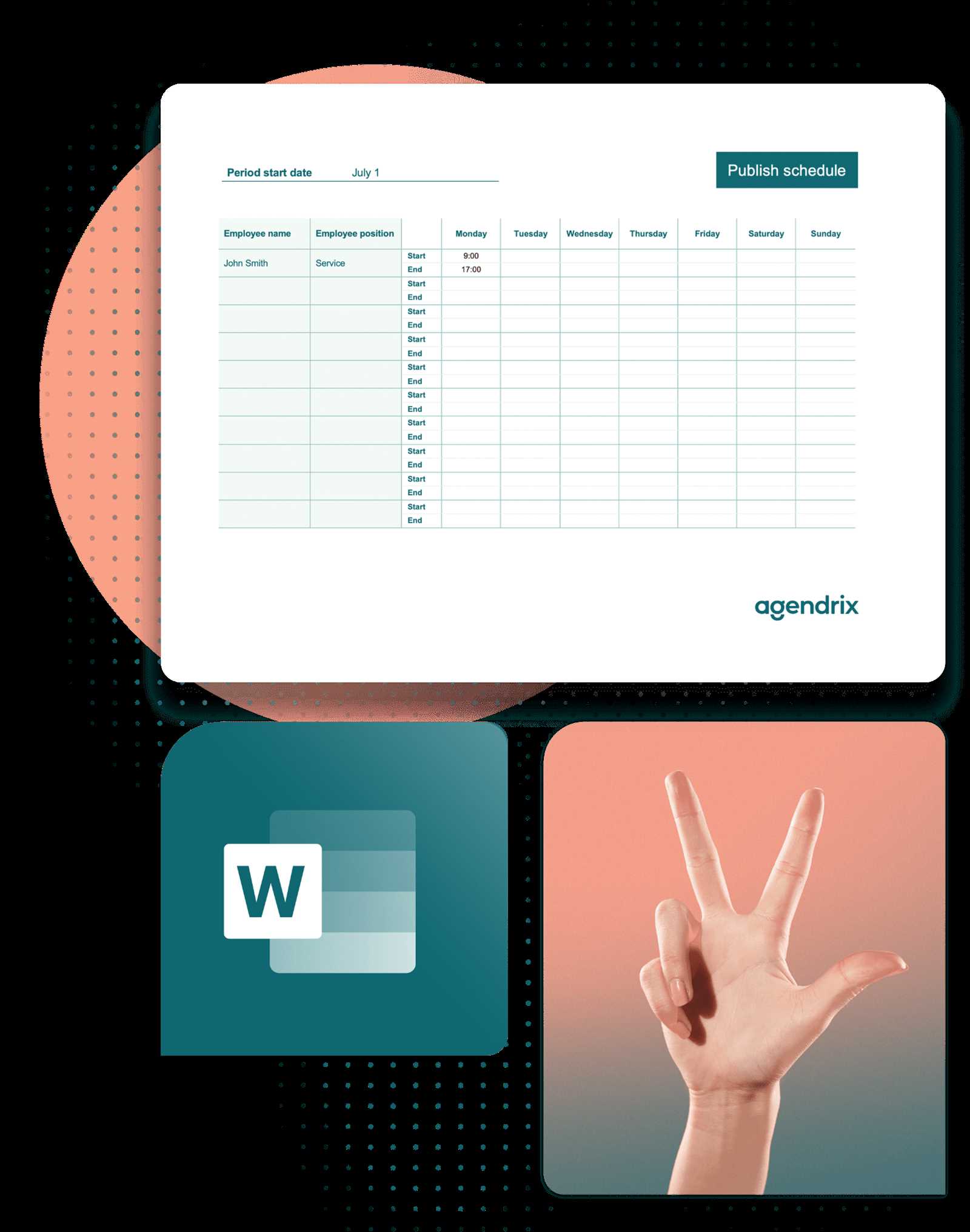 free employee scheduling calendar template