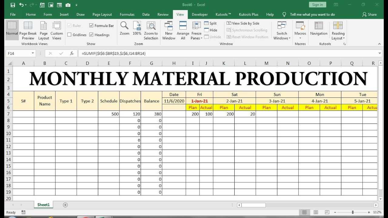 video production calendar template