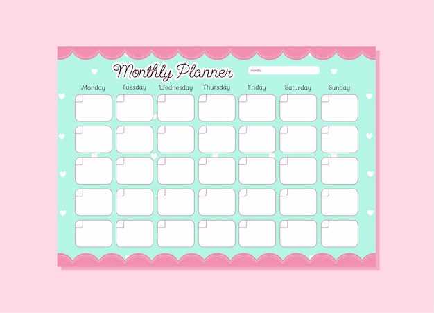 free customizable calendar template