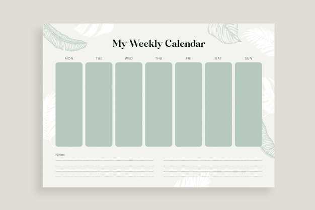 free hourly calendar template