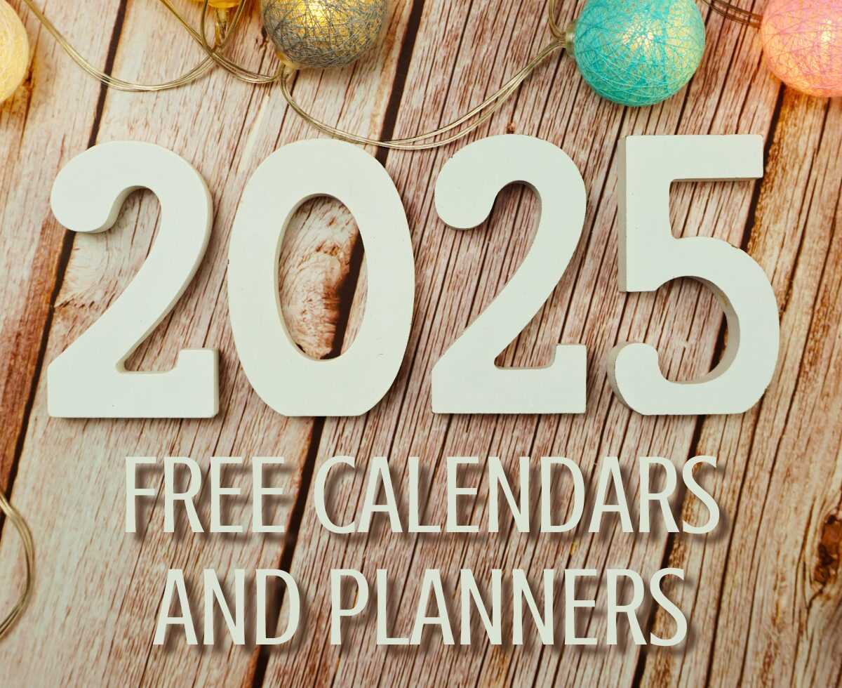 free template 2025 calendar